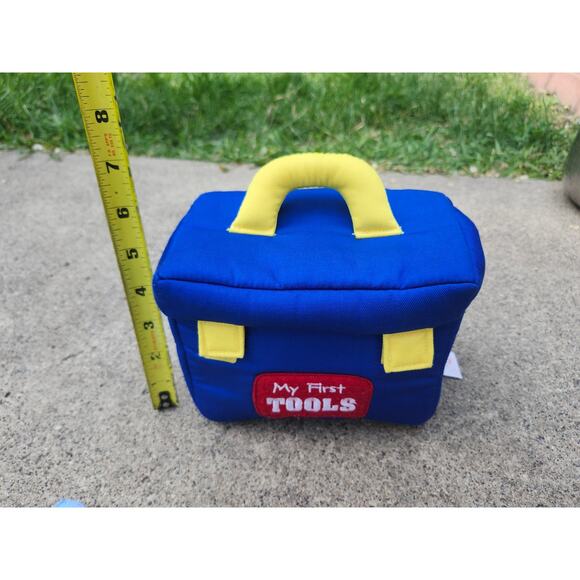 Baby GUND My First Tool Set Baby Kids Plush Play Set, Sensory Toys Rattle - Picture 3 of 9